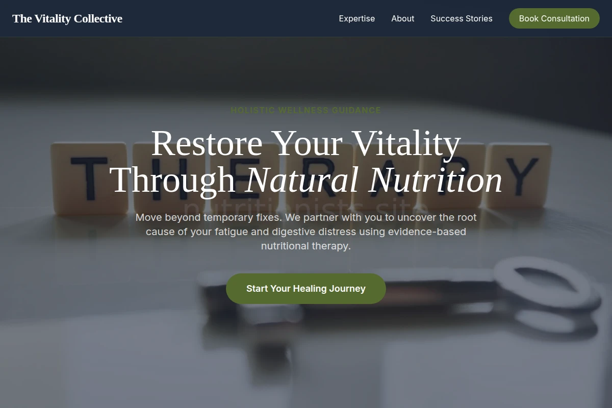 Natural Nutritional Therapy