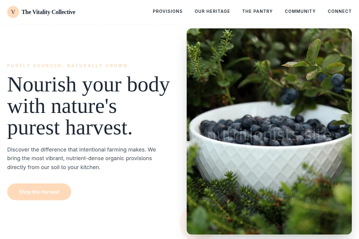 Clean Organic Food