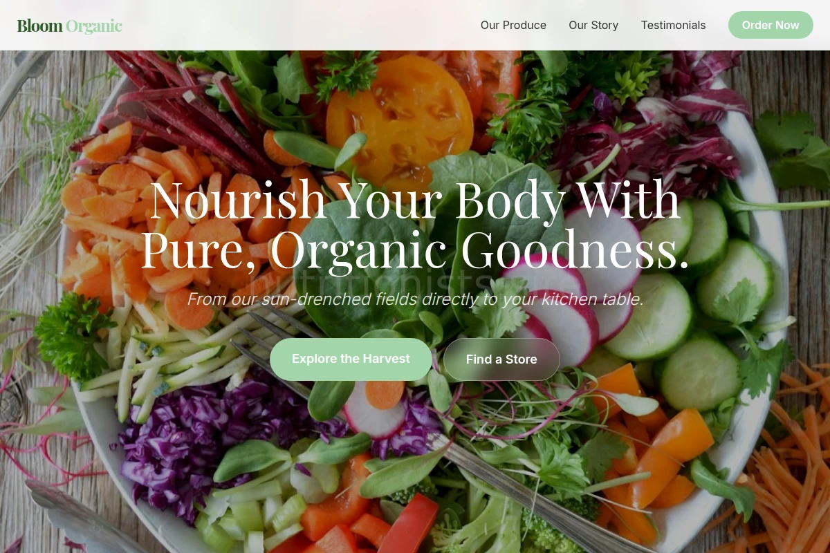 Bloom Organic Food