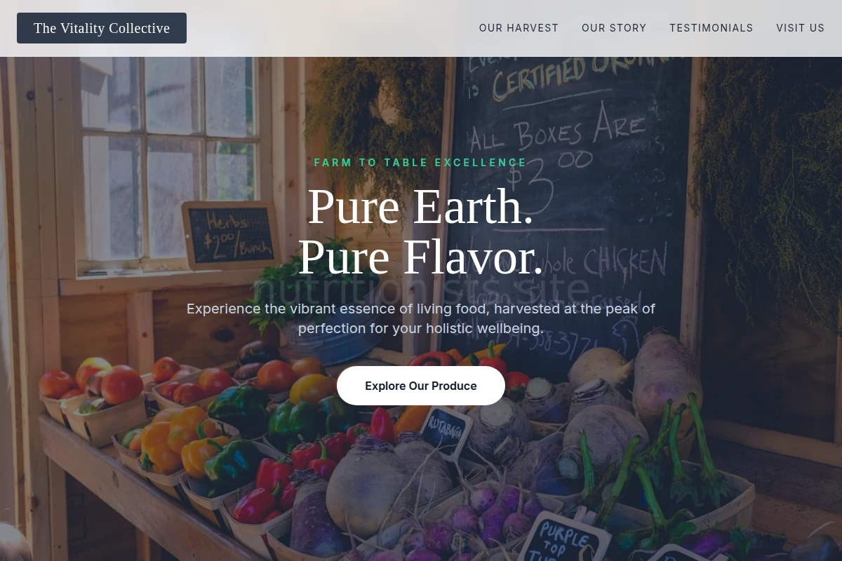 Nourish Organic Food